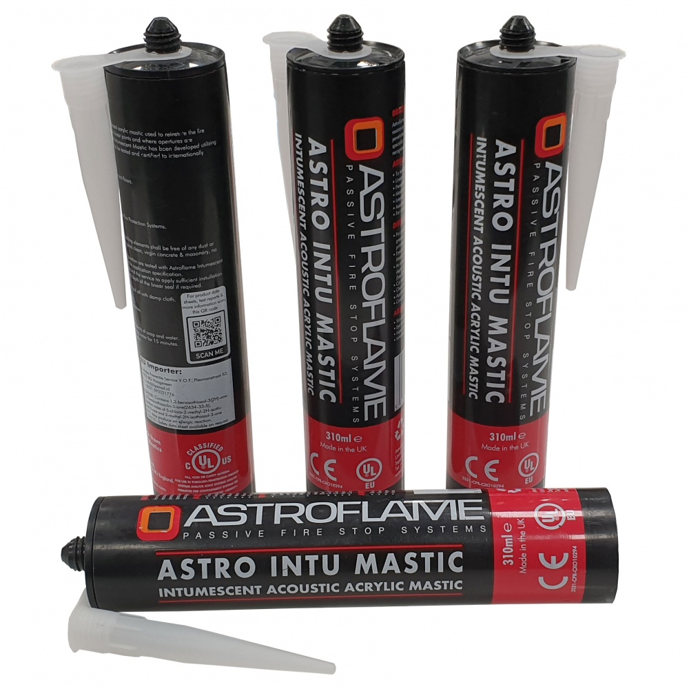 Intu Mastic - White 310ml (12 x Cartridges)
