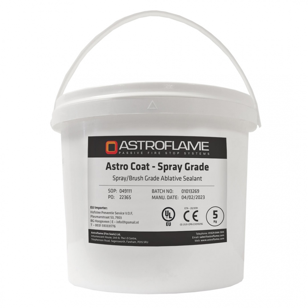 Fire Coat - Ablative Spray Grade (5kg Tub)