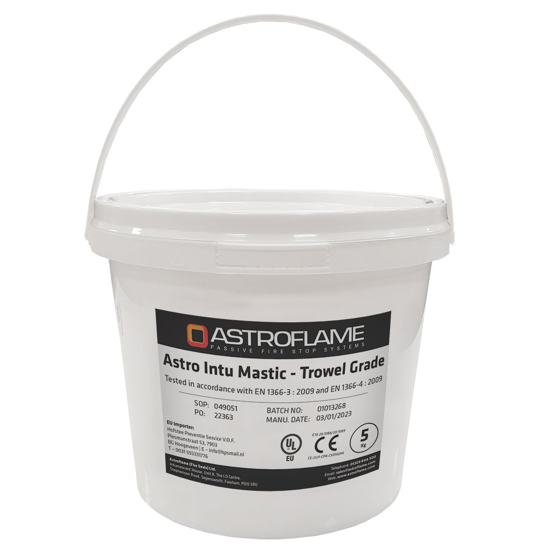 Intu Mastic - Trowel Grade White (5kg Tub)