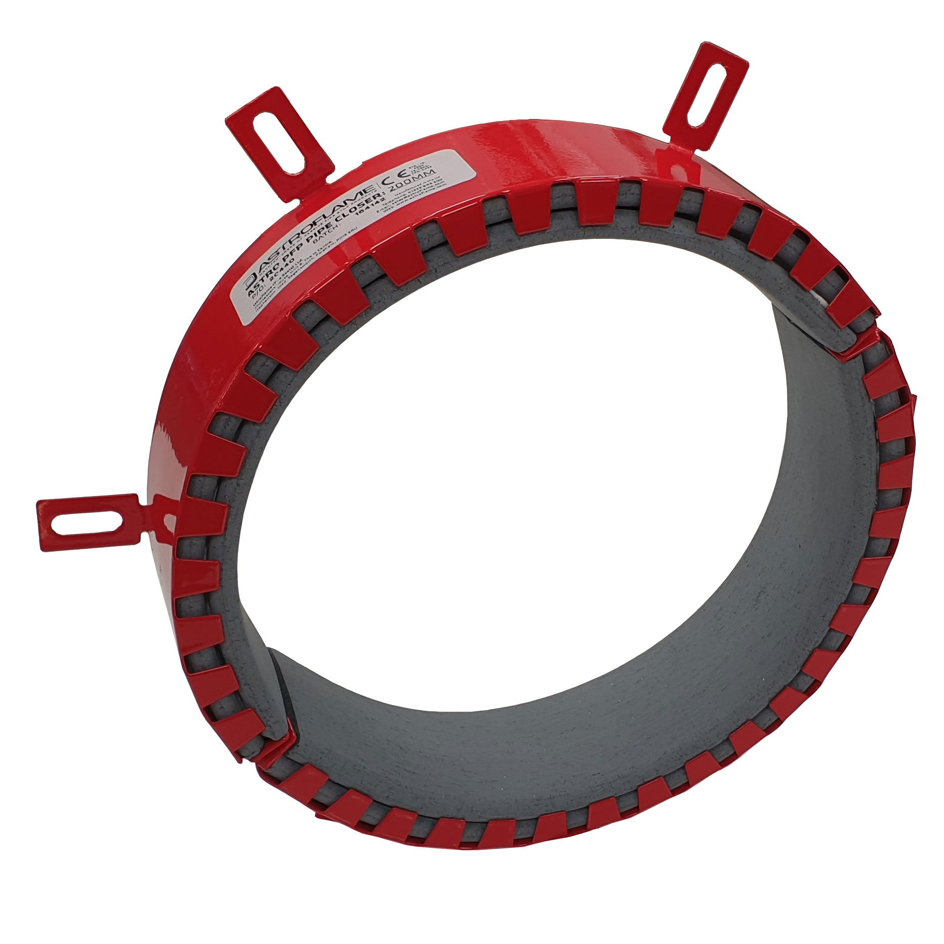 PFP Pipe Closer - 200mm, Depth 60mm