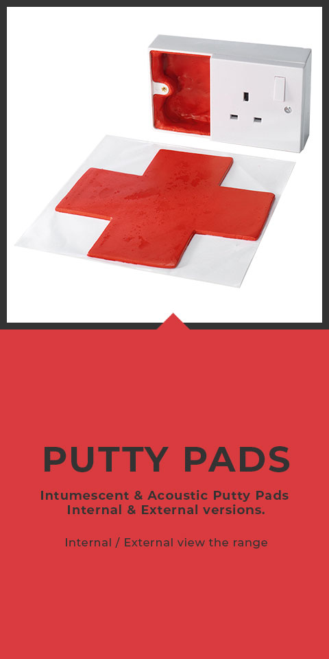 Intumescent & Acoustic Putty Pads